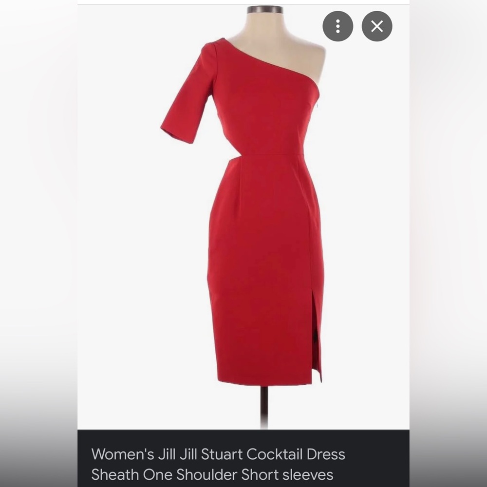 Jill Stuart Red Sheath Dress *FREE shipping!!*